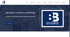 Desktop Screenshot of boothbomford.co.uk